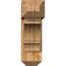 Ekena Millwork Balboa Craftsman Rough Sawn Bracket w/ Offset Brace, Western Red Cedar, 8"W x 24"D x 24"H BKT0806X24X24BOA04RWR - alternate 3